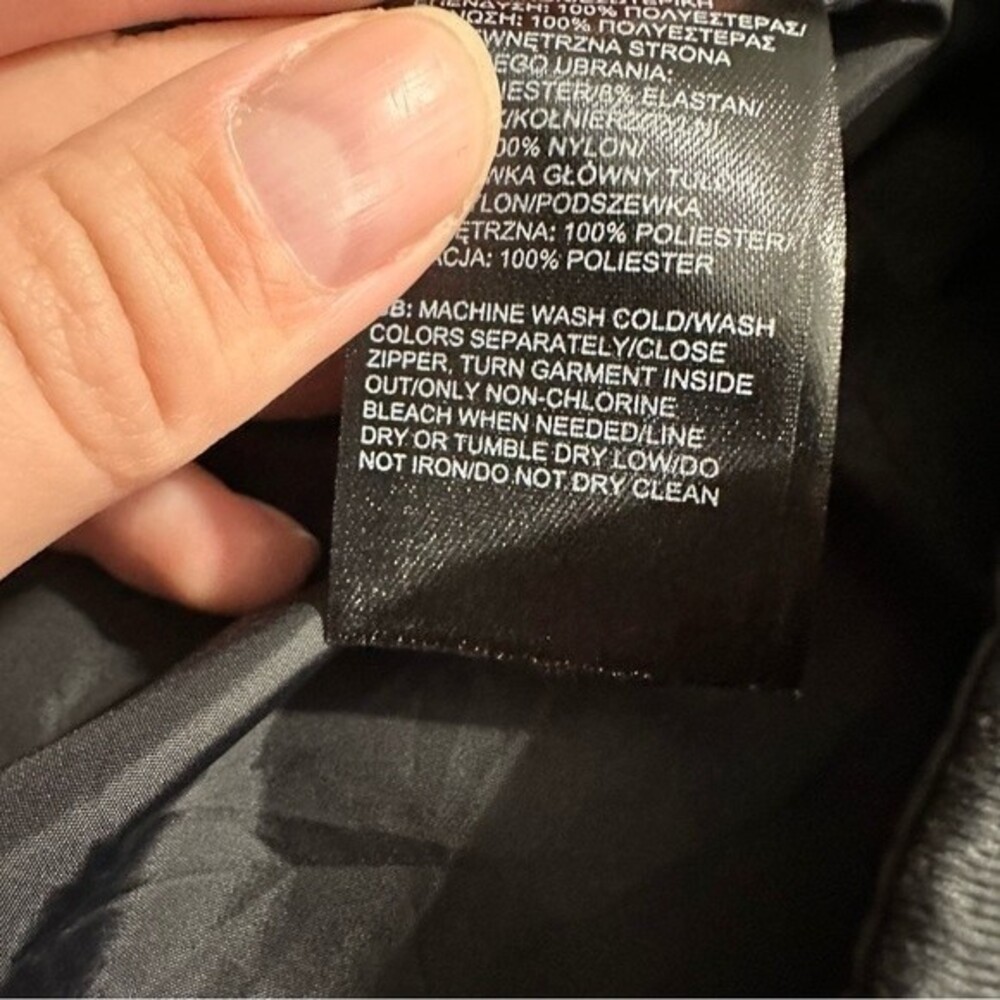 The North Face Black Long Pseudio Jacket Size Small Outdoor Athletic - Picture 10 of 16